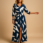 Lightweight long summer dress for women with breathable fabric, ideal for beach days and evening strolls in various stylish colours.