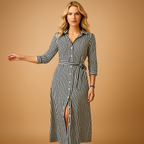Lightweight long summer dress for women with breathable fabric, ideal for beach days and evening strolls in various stylish colours.